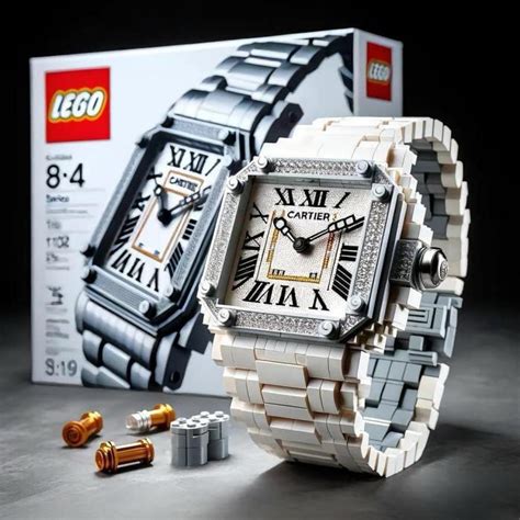 lego cartier watch|Adult LEGO watch review .